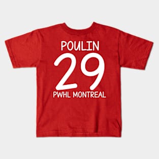 Poultn 29 PWHL Montrel Kids T-Shirt